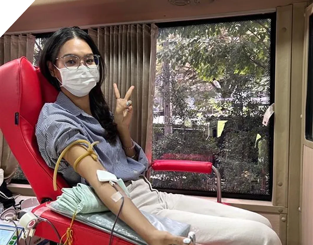 ภัทรลิสซิ่ง (PL) ชวนพนักงานร่วมบริจาคโลหิต สร้างพลังแห่งการให้เพื่อสังคม